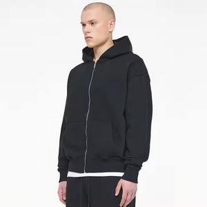 Produit phare du Pakistan en promotion pour l'automne : Sweat à capuche pour homme 100 % coton de qualité supérieure, style streetwear brodé, matière optimale - Product Image 3
