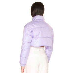 Chaqueta Corta Moderna Acolchada para Mujer, Impermeable, 100% Poliéster, Ligera, Estilo Puffer - Product Image 3