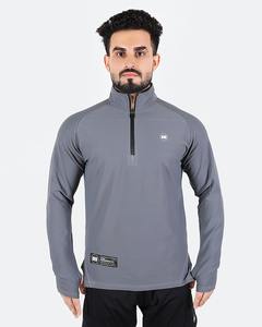 Camiseta Deportiva Premium de Manga Larga con Media Cremallera, Transpirable y de Alto Rendimiento para Gimnasio - Product Image 1