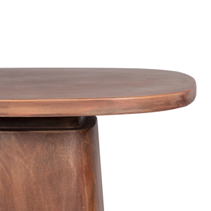 Mesa de Comedor Moderna y Minimalista de GFRC Resistente con Patas de Madera para Muebles del Hogar, Estructura Estable - Product Image 4