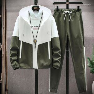 Unisex New Fashion 2-Piece Sportswear Track Suit Custom Logo Blank <b>Jogger</b> Hoodie Sweatpants <b>Plus</b> <b>Size</b> Breathable 100% Polyester - Product Image 2