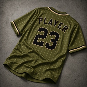 Professional Baseball Team Uniform Custom Baseball Jersey Set Lightweight Breathable <b>Sports</b> <b>Apparel</b> For Training Matches - Product Image 5