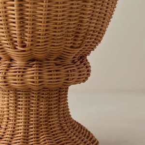 Vases à plantes en rotin faits à la main, trophées décoratifs avec poignées pour la maison, l'hôtel, la station balnéaire, le salon, centre de table ou décoration de sol. - Product Image 4