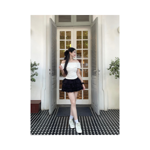 Minifalda Casual Ajustada de Cintura Alta para Mujer, 100% Algodón, Varios Colores, Calidad Premium, Directo de Fábrica en Vietnam - Product Image 1