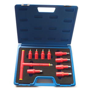 Juego de 10 Puntas Hexagonales Aisladas VDE 1000V de 3/8" y 1/2" - Product Image 1