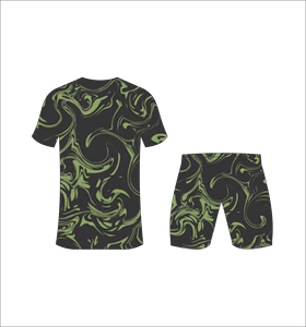 Conjunto de Uniforme de Fútbol Personalizado por Sublimación en Verde Oscuro, Transpirable, para Entrenamiento, Venta al Por Mayor, Secado Rápido - Product Image 3