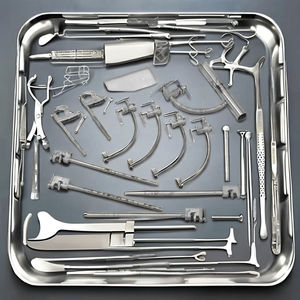 Subject Of Surgical Neurosurgery Retractor & Handrests System Manual Reusable German Stainless Steel Surgical <b>Instrument</b> - Product Image 2