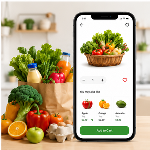 Servicios de Desarrollo de Aplicaciones Móviles para Tiendas de Comestibles en Línea, Soluciones de Entrega y Venta Minorista - Product Image 4