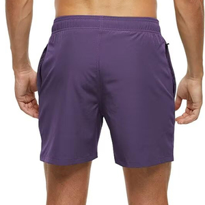 Nouveau short de bain pour homme à séchage rapide, motif uni, design optimal, respirant, à prix avantageux - Product Image 2