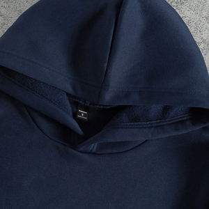 Unisex Customized Winter Hooded <b>Set</b> 3D chenille <b>Embroidery</b> Pullover Hoodie and Sweatpants Two Piece Hooded Sweatshirt Wholesale - Product Image 4