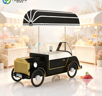 Chariot à glaces imperméable pour la vente en extérieur sur la plage