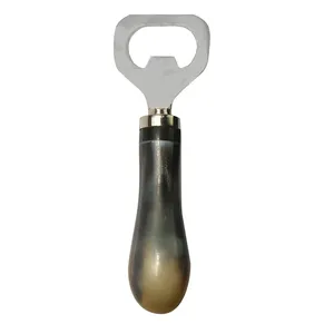 Abridor de Botellas Artesanal con Mango de Cuerno, Diseño Vintage, Alta Demanda, Venta al por Mayor, Abridor de Cerveza de Axiom Home Accents Hecho a Mano - Product Image 3