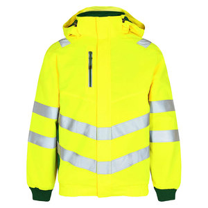Wholesale Winter Safety <b>High</b> <b>Visibility</b> Reflective Tape <b>Jacket</b> Warning Hi Vis Workwear Construction Worker <b>Softshell</b> <b>Jackets</b> - Product Image 3