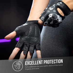 Gants de musculation Fawn International pour hommes et femmes, légers, en silicone, à lacets, ventilés, pour la salle de sport, le fitness, le cross-training, avec soutien pour les mains - Product Image 5
