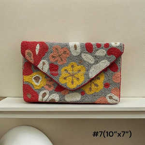 Sac à main/portefeuille classique de style bohème fait à la main - Product Image 2