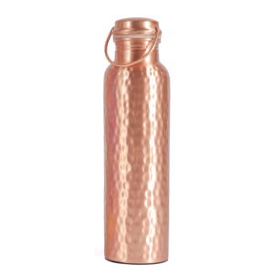 Premium Hammered <b>Copper</b> <b>Drinking</b> Water <b>Bottle</b> Handmade Reusable Metal <b>Bottle</b> for Home Office Yoga Wholesale Price - Product Image 1