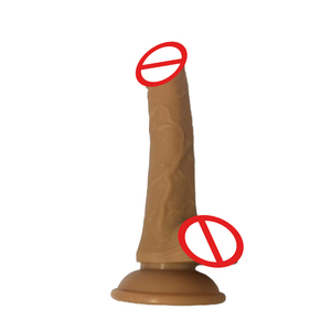 Hochwertiger Flüssig-Silikon Weicher Tragbarer Wasserdichter Dildo 25cm Doppelschichtig Super Großer <span class=keywords><strong>Penis</strong></span> Frauen-Sexspielzeug Masturbator - Product Image 1