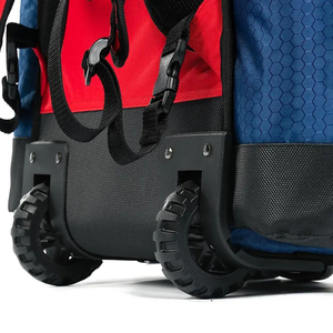 Sacs de baseball personnalisables en gros, haute qualité, légers, en tissu Oxford, à roulettes, capacité 50-70L, nouveau design, prix compétitif - Product Image 6