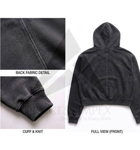 Custom Winter Digital Print Zip Up Hoodie Mens Plus Size Oversized Boxy Fit <b>Drop</b> Shoulder Thick Full Zip Process Impex - Product Image 4