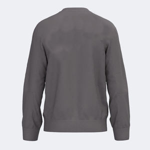 Sweat-shirts longs unisexe en coton pour femme, sweat-shirt molletonné à épaules tombantes, sweat-shirt personnalisé pour femme, sweat-shirt à col rond - Product Image 2