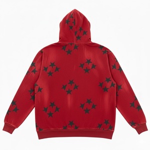 Fabricants de sweats à capuche épais imprimés sur mesure, design personnalisé, coton, sweat à capuche surdimensionné - Product Image 2