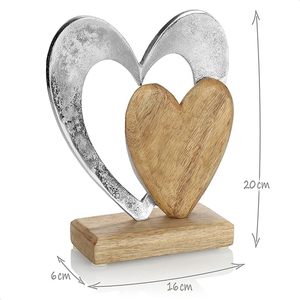 Fabricante Confiable de Adornos Navideños de Aluminio y Madera, Decoración Festiva para Estantes - Product Image 4