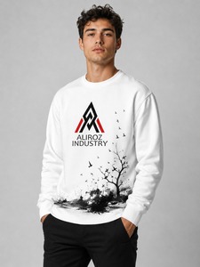 Sweat-shirt pour homme en mélange de coton de qualité supérieure, doté d'un tissu respirant, de coutures durables et d'un style moderne. - Product Image 4