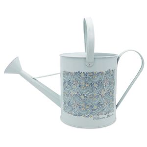 Arrosoir décoratif en métal avec surface émaillée imprimée, élégant, à long bec, accessoire d'arrosage pour plantes d'intérieur et d'extérieur. - Product Image 3