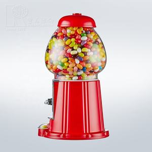 Máquina de chicles Kwang Hsieh de 12 pulgadas, roja, metálica, operada con monedas, con capacidad para 2 libras (versión francesa) - Product Image 3