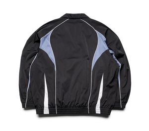 Custom Nylon Stand Collar Windproof Lightweight Nylon Full Zip up Windbreaker <b>Track</b> <b>Jacket</b> for Men - Product Image 2