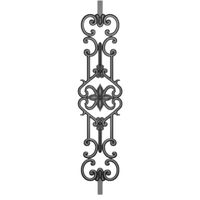 Balustres polyvalents en fonte pour rampes d'escalier, barrières de balcon, applications décoratives, embouts métalliques durables pour escaliers