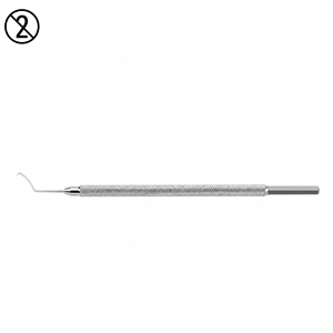 Hachoir à noyaux vertical Nichamin de haute précision, instrument chirurgical ophtalmique jetable à usage unique pour les professionnels de la vue - Product Image 1