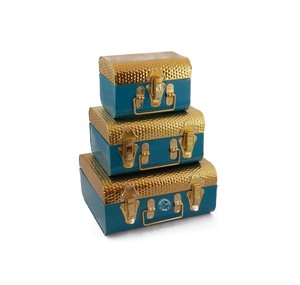 Industrial Style <b>Metal</b> Treasure Container - Product Image 1