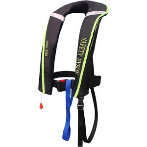 Gilet de sauvetage gonflable manuel pour adultes, profil bas, PFD, supporte jusqu'à 330 lb - Product Image 1