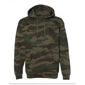 Sudadera con Capucha Personalizada, Corte Holgado, 100% Algodón, Impresión DTG, Tejido Grueso, Camuflaje para Caza, Sudadera con Capucha de Camuflaje para Hombre - Product Image 3