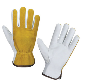 <b>Leather</b> Safety Gloves Touchscreen & Needle Detection Eco-Friendly Winter Casual Use Heat Resistant <b>Wrist</b> Length for Adults - Product Image 1
