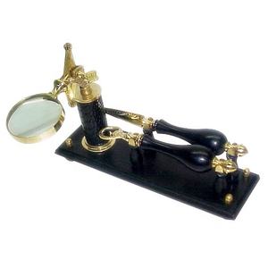 2024 nouveau Design indien artisanat Vintage oeil loupes en verre bonne qualité Bronze Antique métal portable en gros - Product Image 1