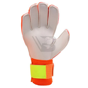 Wholesale <b>Custom</b> <b>Logo</b> Adult Goalkeeper Gloves Leather 4mm Waterproof Breathable Non-Slip Hook Loop Closure - Product Image 2
