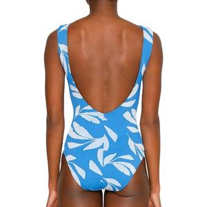 Traje de baño de una pieza personalizado para mujeres jóvenes Ropa de playa con espalda abierta Traje de baño de carreras en tallas para jóvenes y adultos - Product Image 6