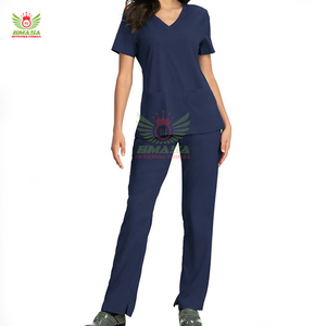 Wholesale Hospital Uniforms <b>Nurse</b> <b>Scrubs</b> Top With Jogger Hospital <b>Scrubs</b> Uniforms Sets - Product Image 1