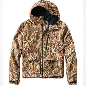Veste de chasse softshell respirante à fermeture éclair, grande taille, coupe-vent, en polyester, pour hommes, vente en gros sous marque privée, collection 2026 - Product Image 3