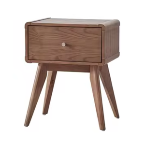 Minimalist Nightstands <b>Bedside</b> With Made Of Teak Solid Wooden Natural Wooden Colors Best Manufacturing Furniture - Product Image 1