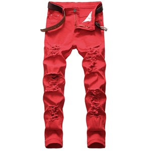 Pantalon de jogging droit personnalisé pour homme GENERSA SPORTS, respirant, léger, en tissu denim délavé aux enzymes, style hip-hop, automne - Product Image 6