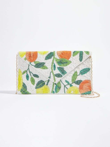 Designer Beaded Ladies Clutch Bag with Customizable Color Embroidery Wedding Favors for Evening Parties - Product Image 6