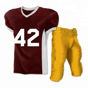 Uniforme de Fútbol Americano Estilo Profesional para Equipos Competitivos con Diseño de Tela Transpirable - Product Image 1