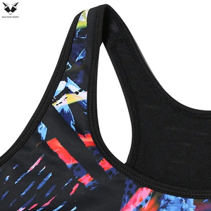 Soutien-gorge de sport pour femmes, nouvelle conception, logo personnalisé, qualité supérieure, respirant, soutien-gorge de sport uni. - Product Image 4