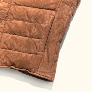 Chaleco de Cuero Sintético con Relleno de Plumón para Hombre Jackson – Chaleco Acolchado de Invierno con Aislamiento Premium, Chaqueta sin Mangas - Product Image 3