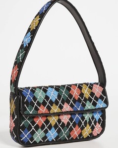 Pink Fish Pattern Seed Beaded Shoulder Bag <b>Colourful</b> Beadwork Embroidered Crossbody <b>Handbag</b> Women Fashion Wholesale Manufacturer - Product Image 6