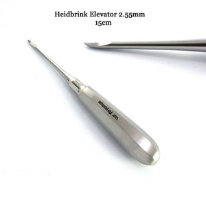 Ensemble de 3 élévateurs dentaires pour chirurgie buccale, instruments d'extraction dentaire et d'élévation des racines, outils professionnels en acier inoxydable - Product Image 3