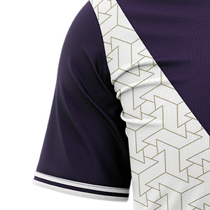 Custom Sublimated Men's <b>Soccer</b> Jersey Crew Neck Short Sleeve Geometric Print 100% Polyester Moisture Wicking Regular Fit - Product Image 3